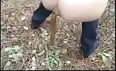 Mature woman teasing with her big ass