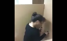Mix of horny girls pooping in public bathrooms