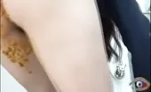 Enema in public place