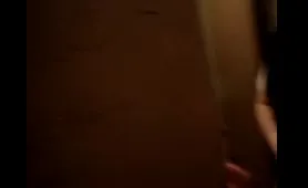 Blonde Woman Squats Over Toilet and Squirts Fresh Piss