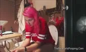 She's very constipated