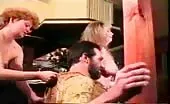 Vintage scat group sex