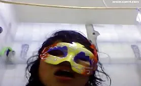 Messy webcam show