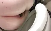 Shitting a lot over toilet