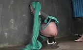 Hot girls shitting after enema
