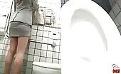 Real mess in public bathroom