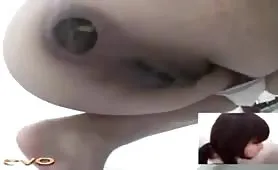She's pooping three times