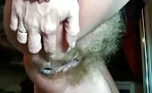 Alternative teen shits on bed