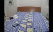 Tattooed babe shits on bed and smears shit
