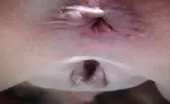 Blonde milf decides to poop outdoor