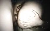 Dark haired babe shitting