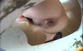 Constipated japanese girl