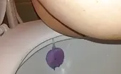 Wife smears a lot of shit