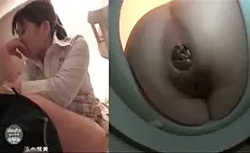 Brown poop from tight ass