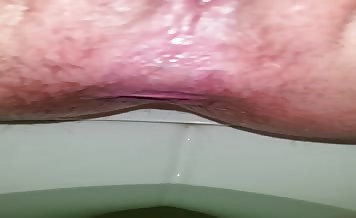 Ex wife shitting in toilet
