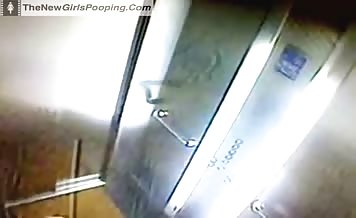 Caught pooping in elevator